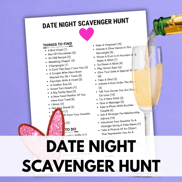 Date Night Scavenger Hunt For A Night Out You’ll Never Forget
