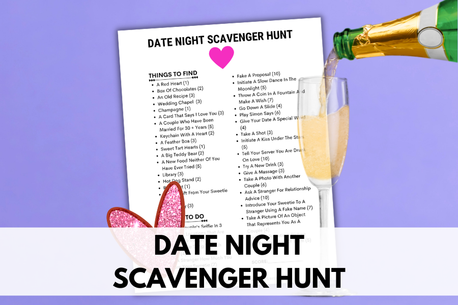 date night scavenger hunt