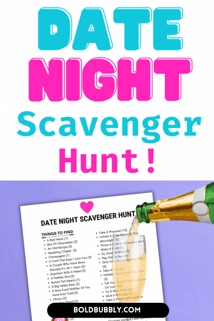 romantic date night scavenger hunt
