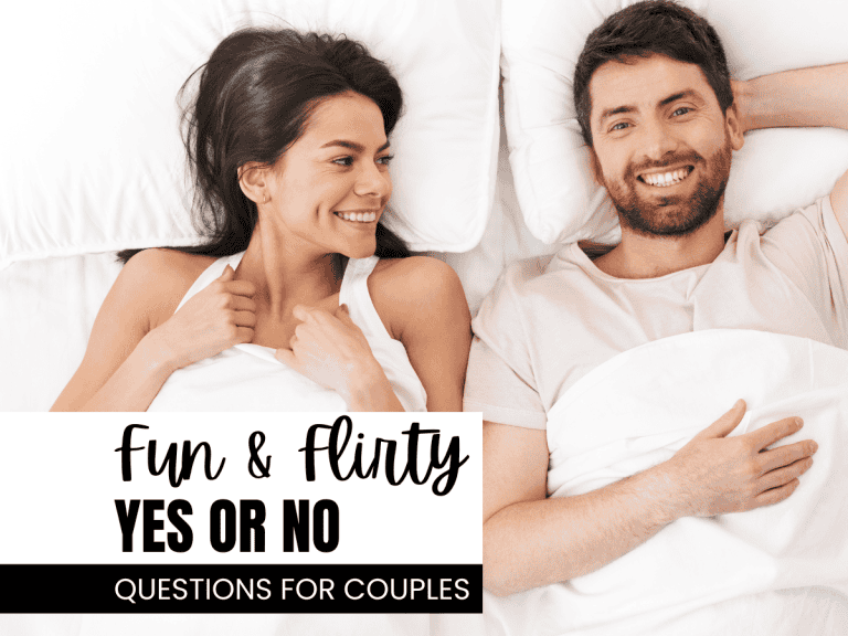yes or no questions for couples