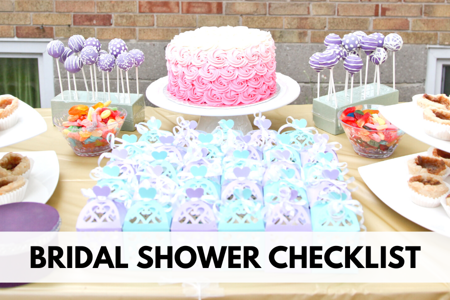 bridal shower checklist