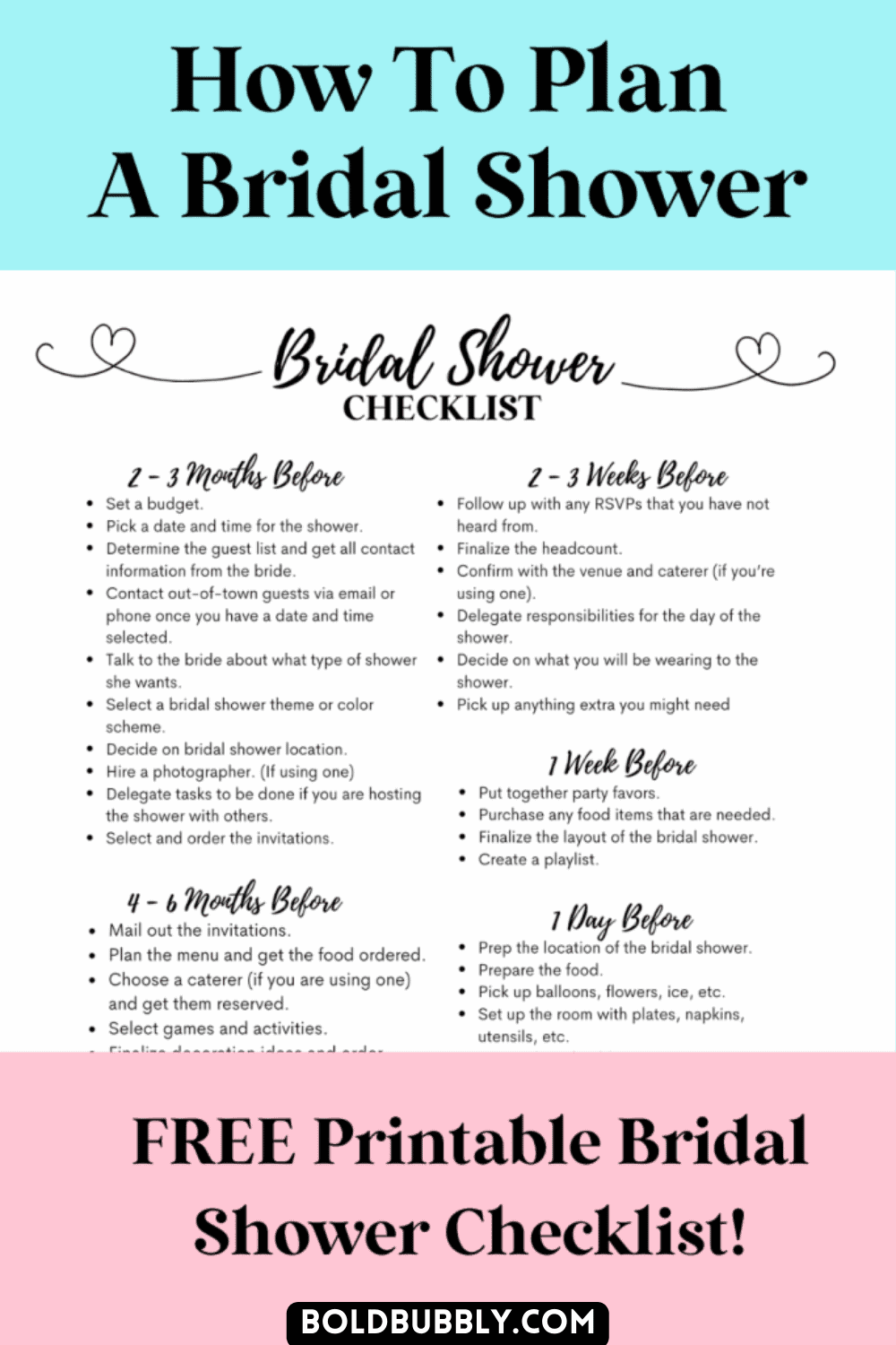 Your Complete Bridal Shower Checklist From Beginning To End Bold Bubbly your-complete-bridal-shower-checklist-from-beginning-to-end-bold-bubbly