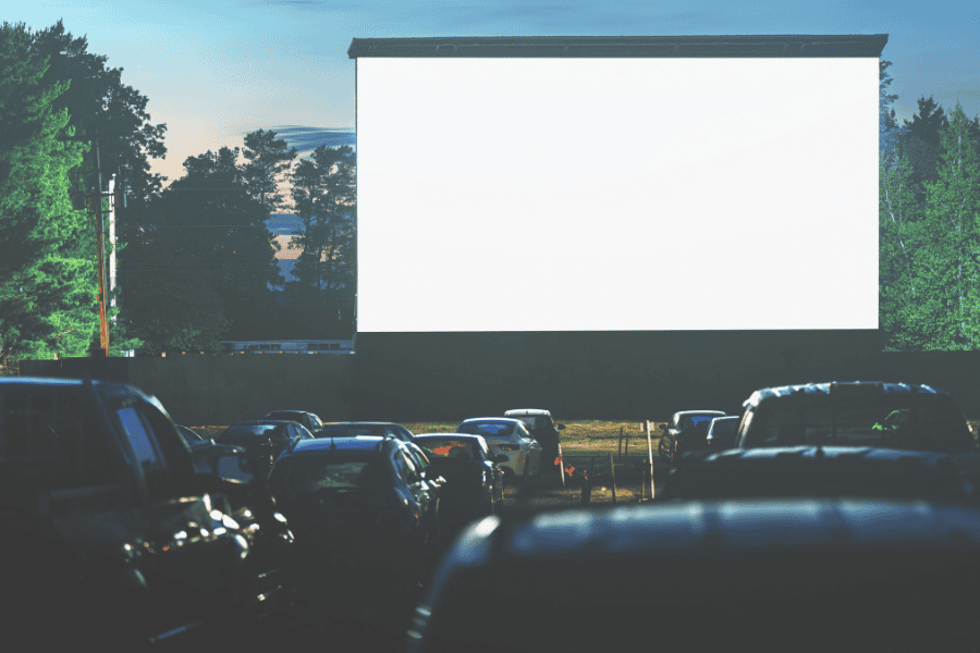 how to cuddle at a drive-in movie