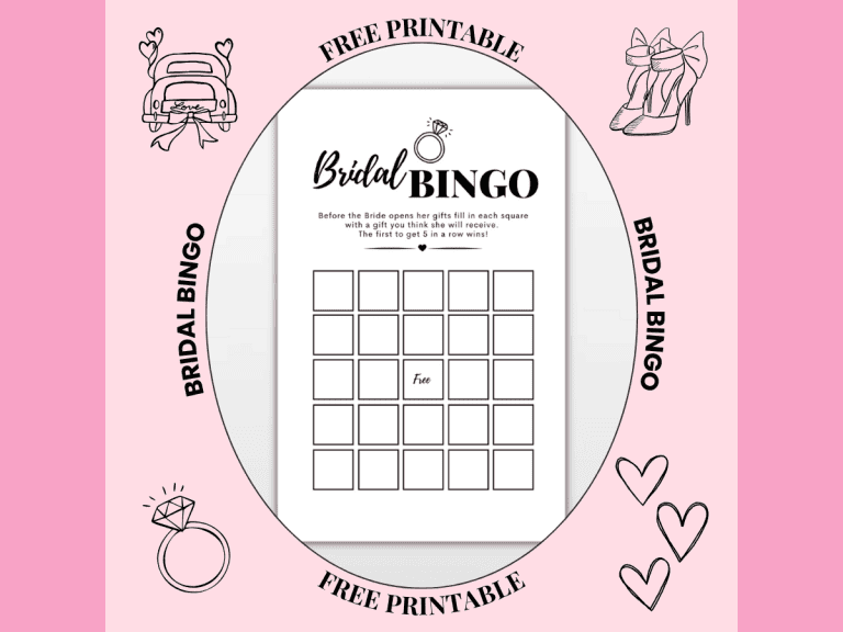 bridal bingo