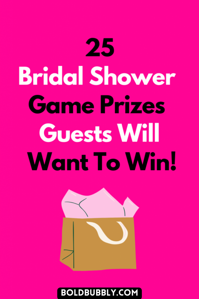 how many prizes for bridal shower