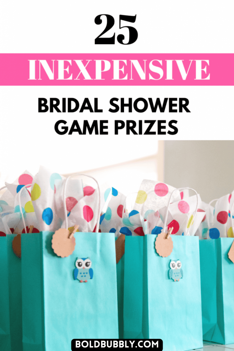 25 Bridal Shower Game Prizes Guests Will Want To Win Bold & Bubbly