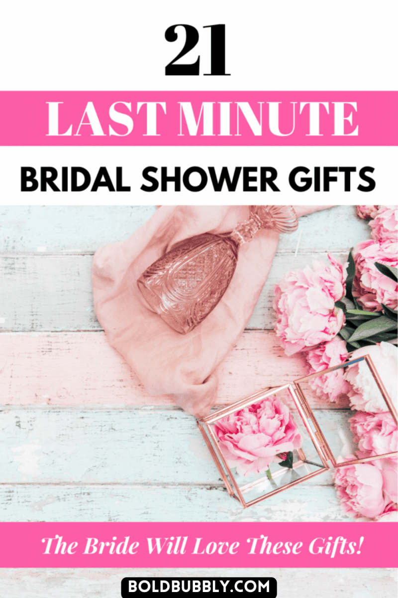 21 Last Minute Bridal Shower Gifts The Bride Will Totally Love Bold