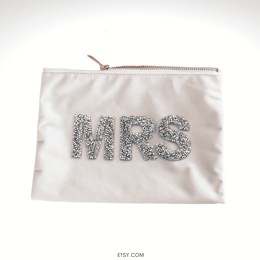 bridal shower gift makeup bag