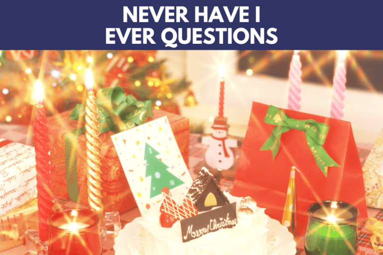 80+ Jolly Never Have I Ever Christmas Questions - Bold & Bubbly