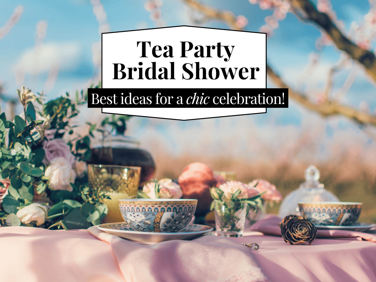 tea party bridal shower