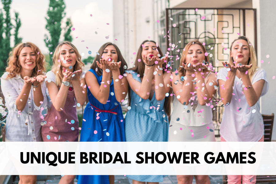 unique bridal shower games
