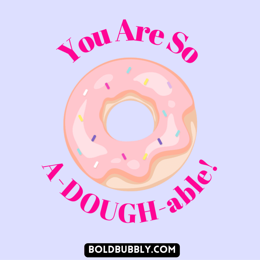 donut puns love