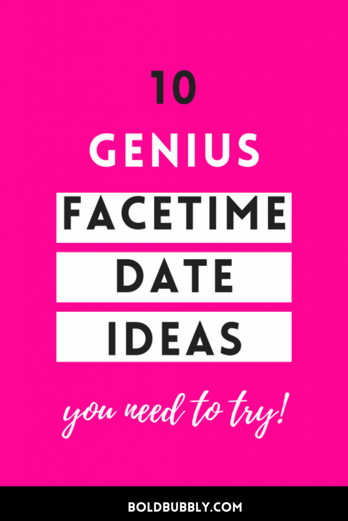 facetime date ideas