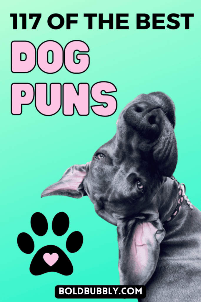 funny dog puns