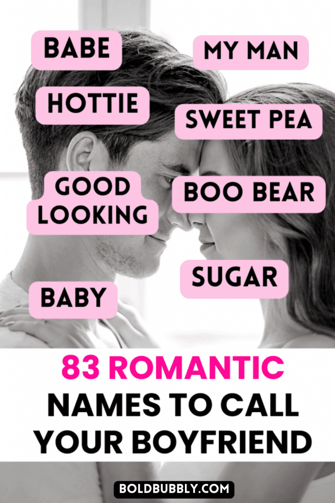 Spanish Names To Call A Boyfriend