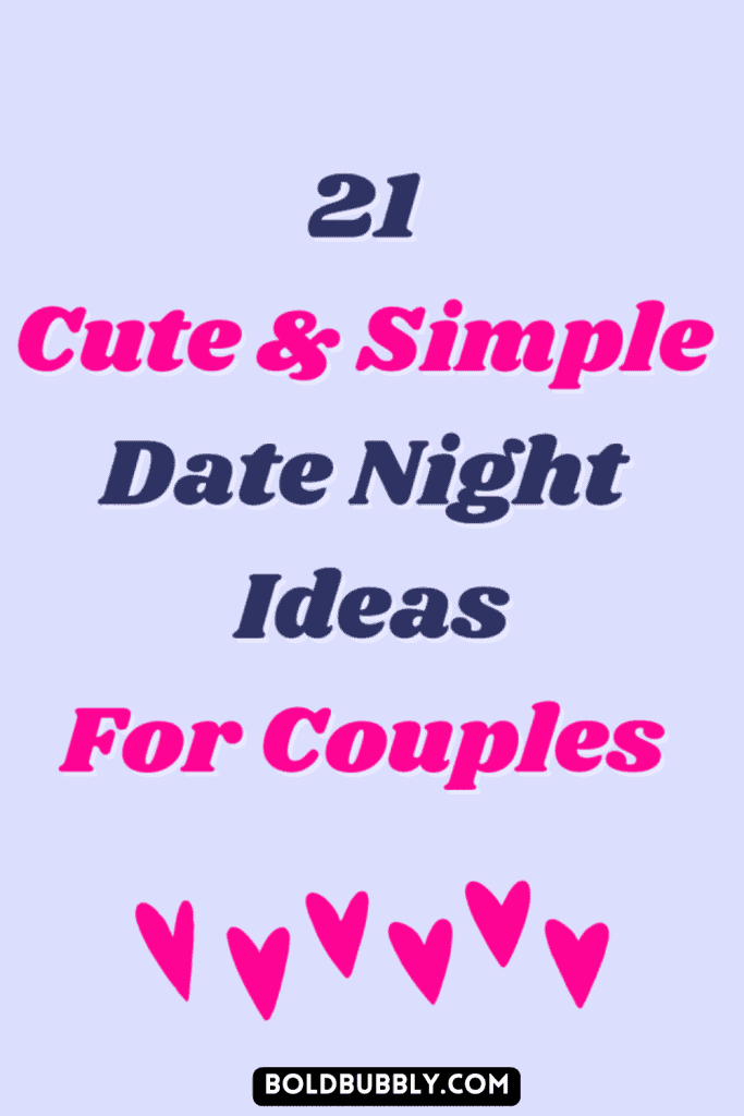 simple date night ideas at home