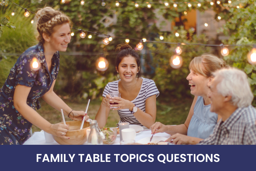 family table topics questions