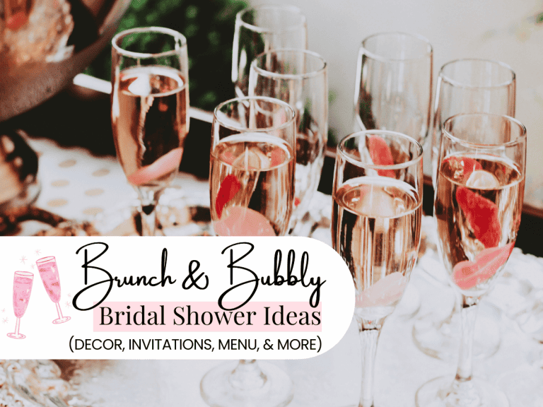 brunch and bubbly bridal shower
