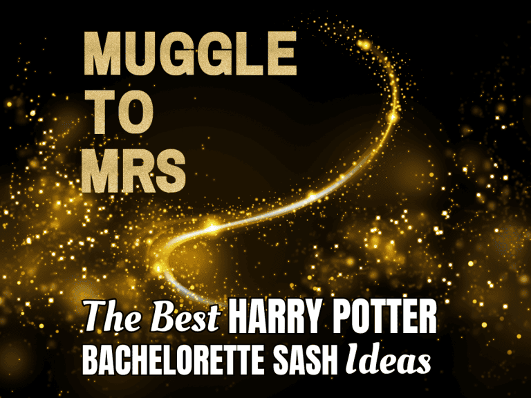 harry potter bachelorette party sash