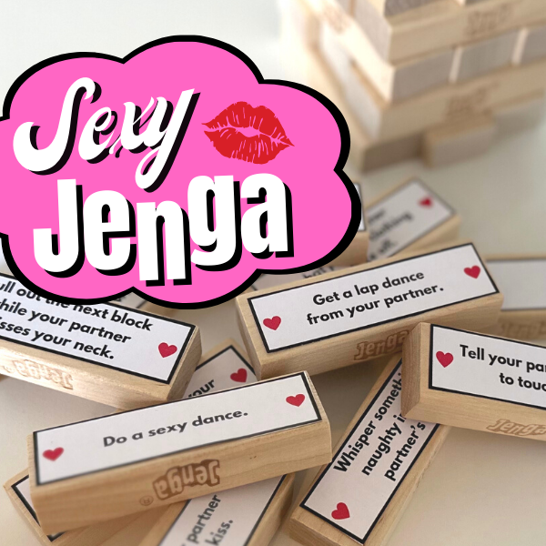 Sexy Jenga Date Night Game For Couples