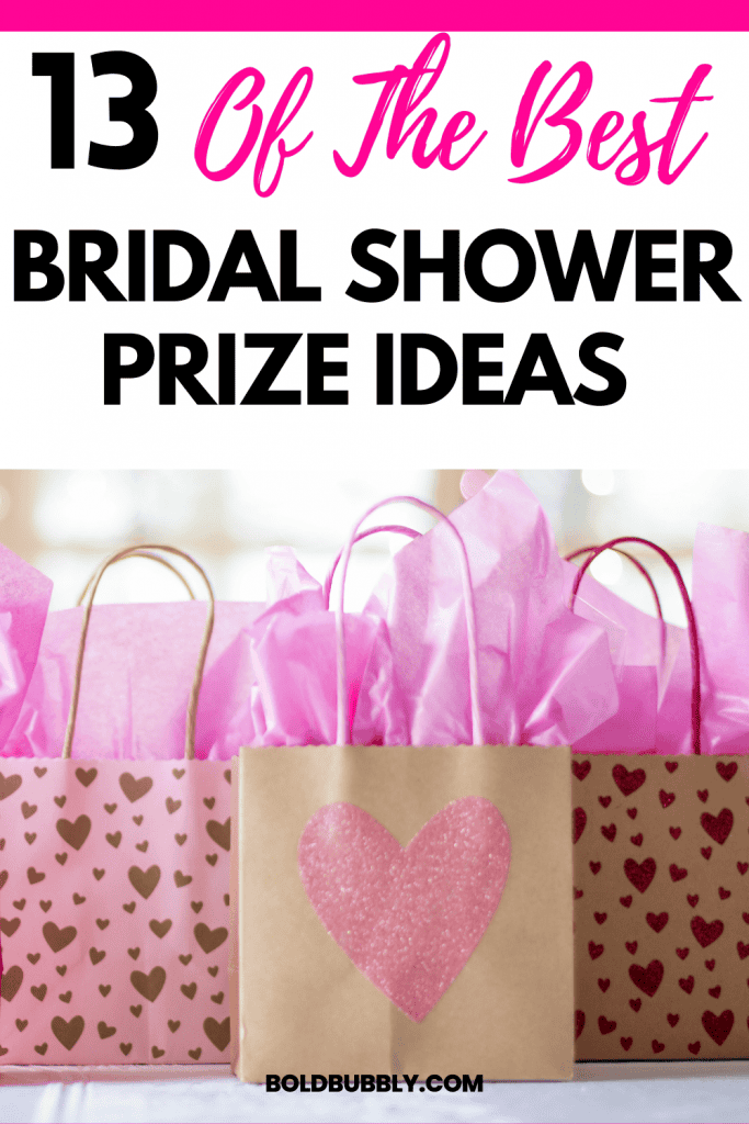 bridal shower prizes ideas