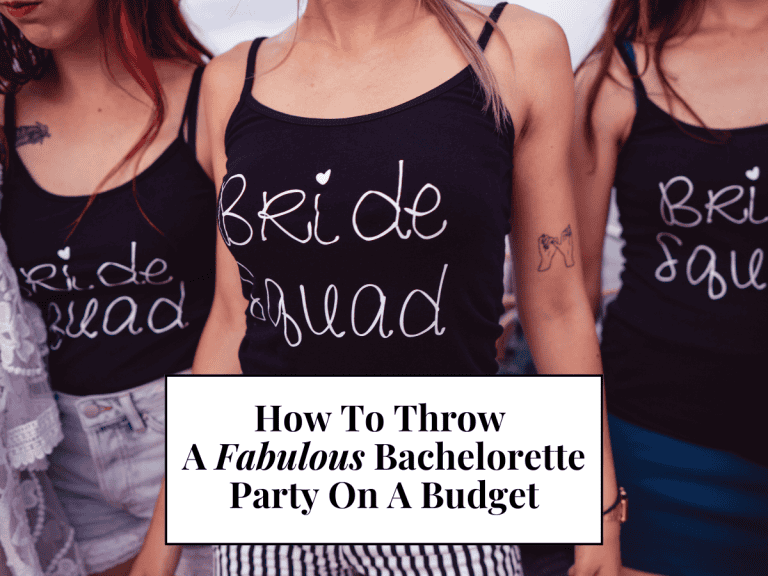bachelorette party on a budget