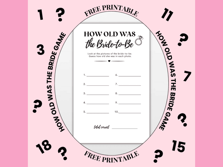 how old was the bride game