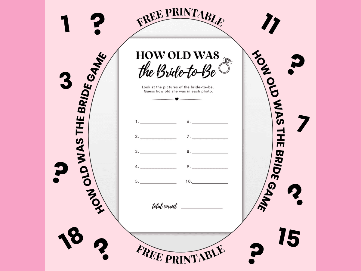 how old was the bride game