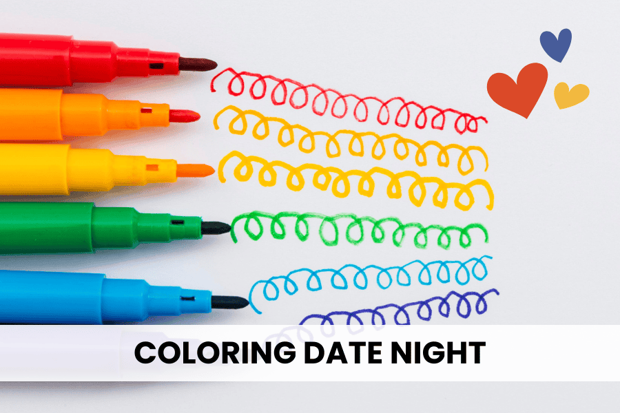 coloring date night