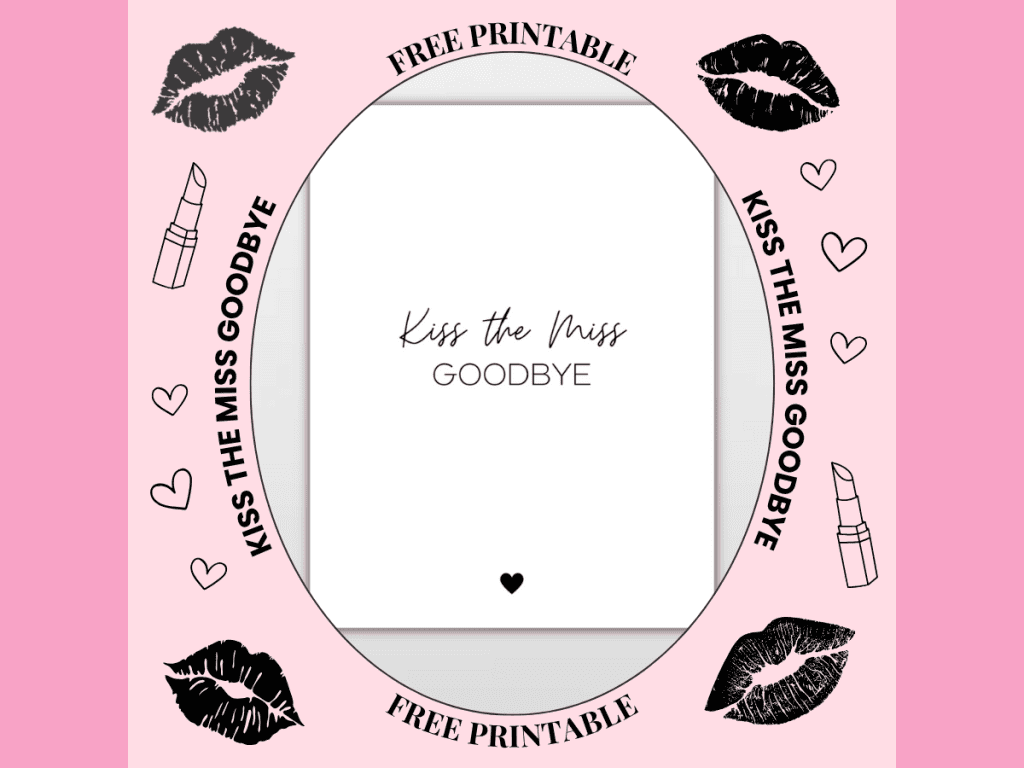 kiss the miss goodbye