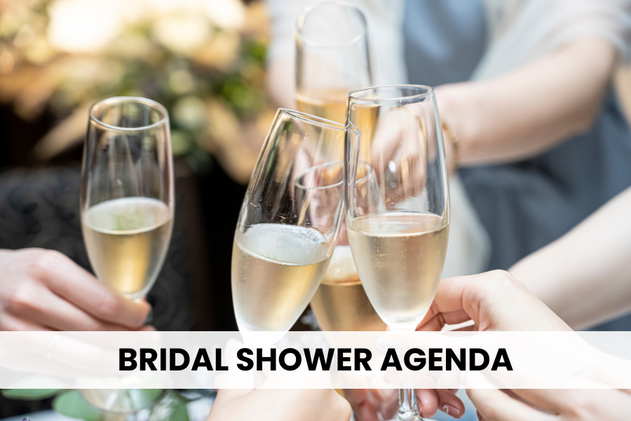bridal shower agenda