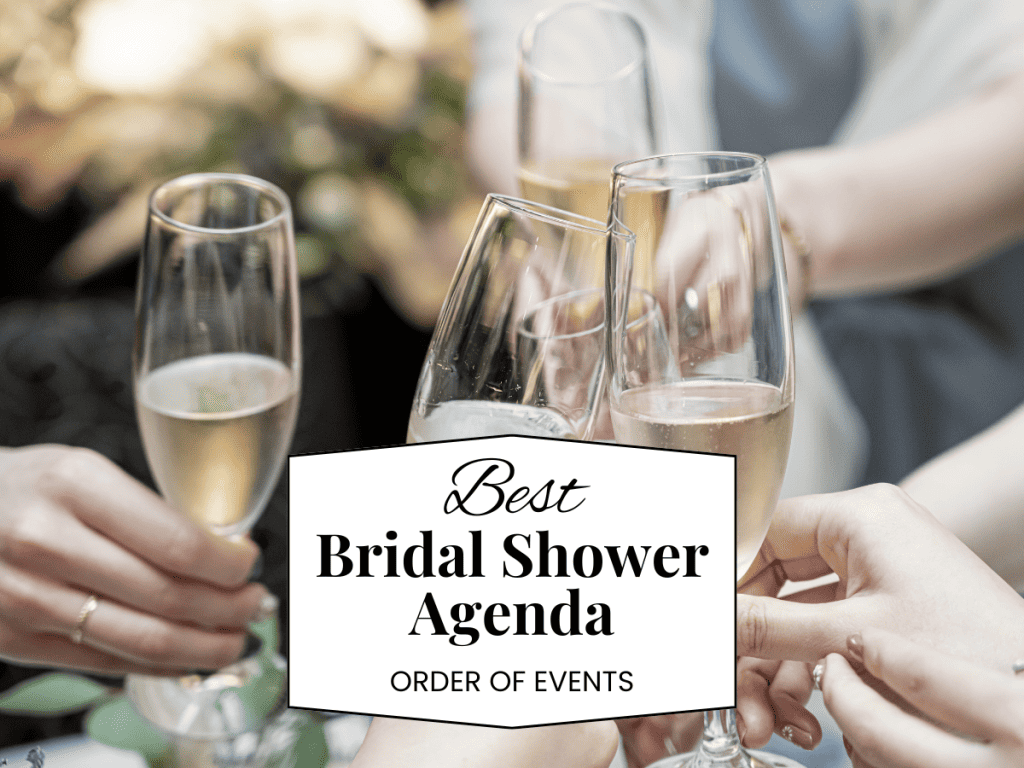 bridal shower agenda