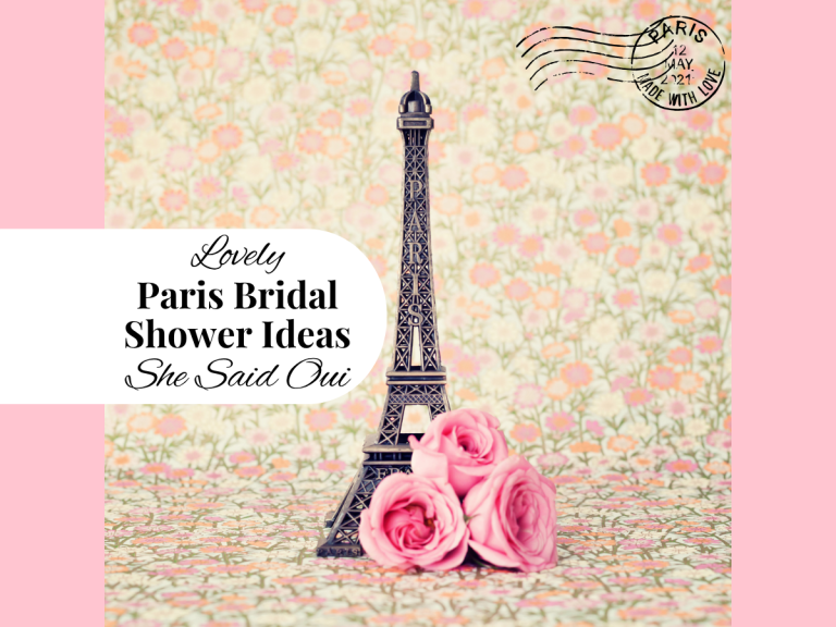 paris bridal shower