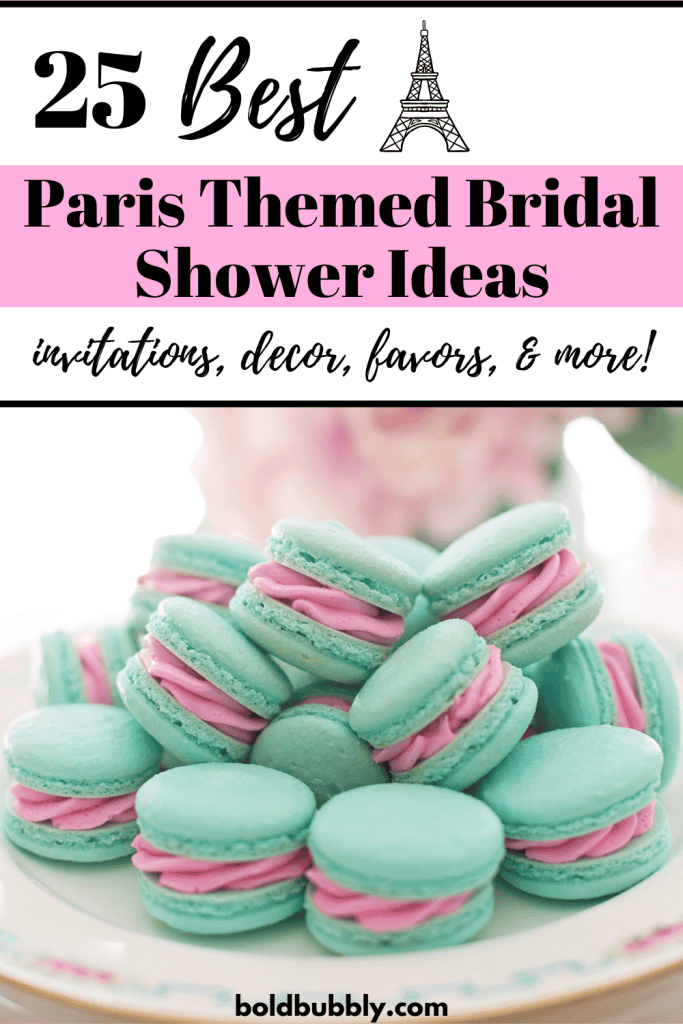 paris bridal shower theme