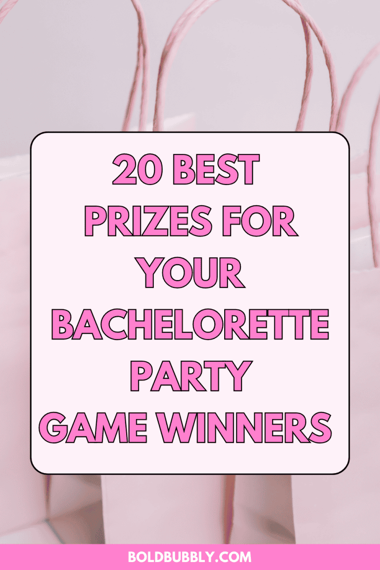 20 Fun & Classy Prizes for Bachelorette Party Games Bold & Bubbly