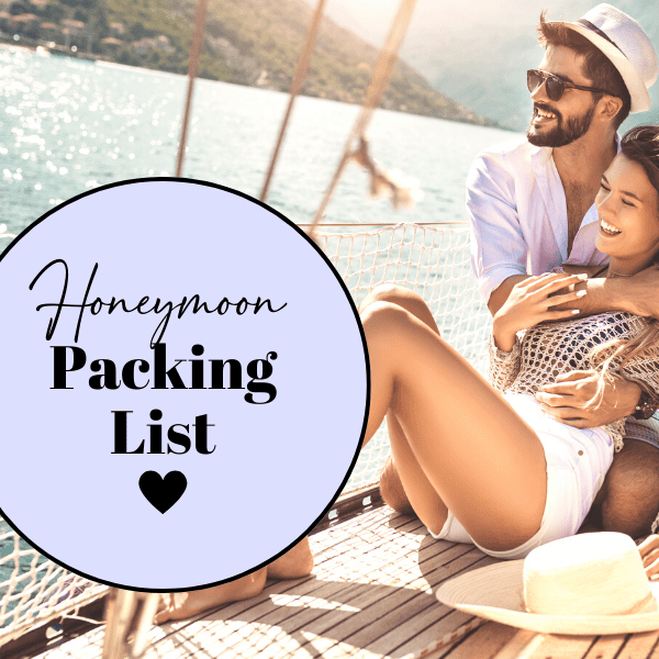 honeymoon packing list