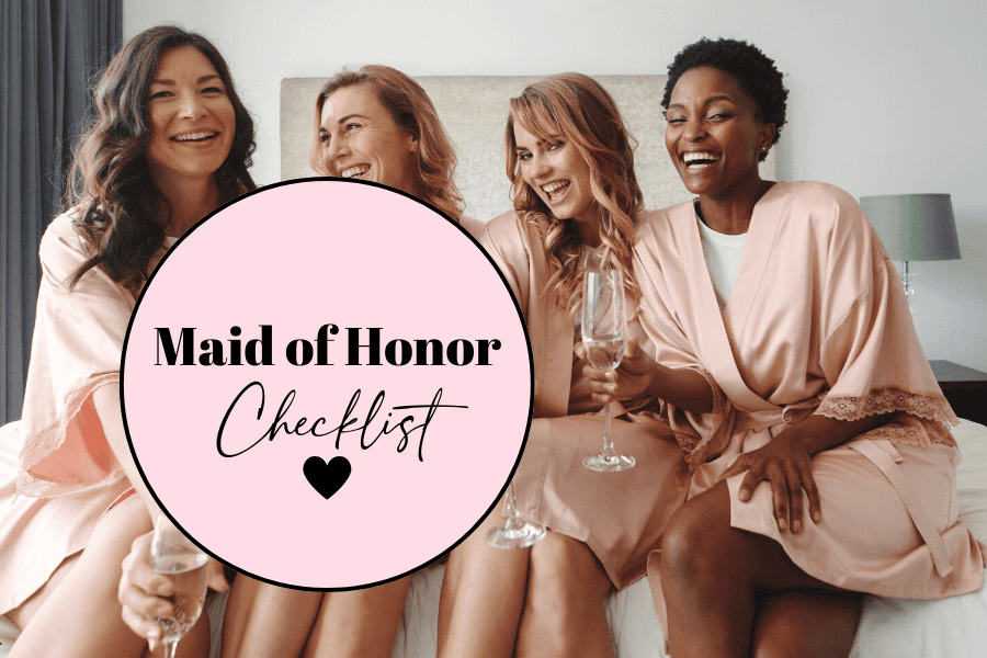 maid of honor checklist