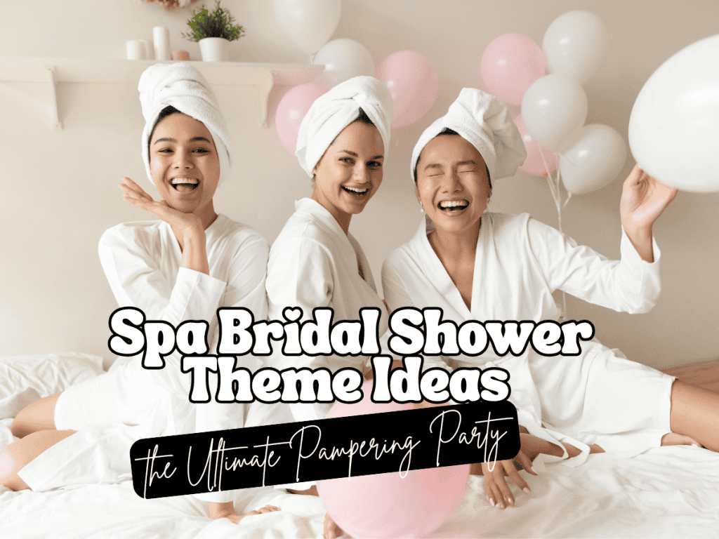 spa bridal shower