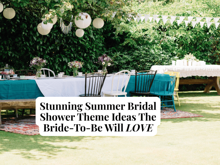 summer bridal shower ideas