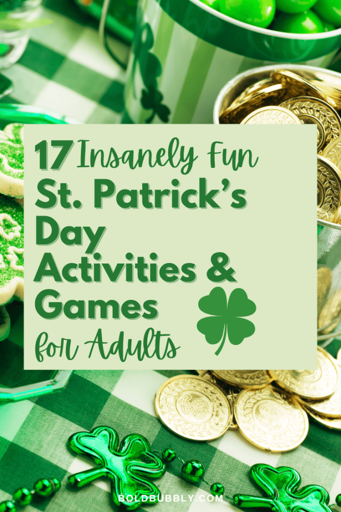 fun st patricks day activities for adults