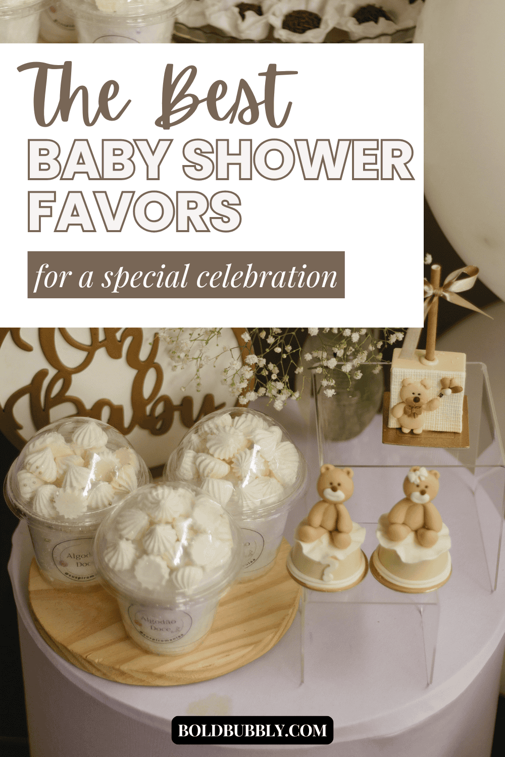 Top 20 Baby Shower Favors To Wow Your Guests - Bold & Bubbly
