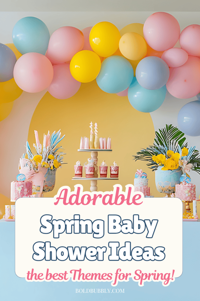spring baby shower themes
