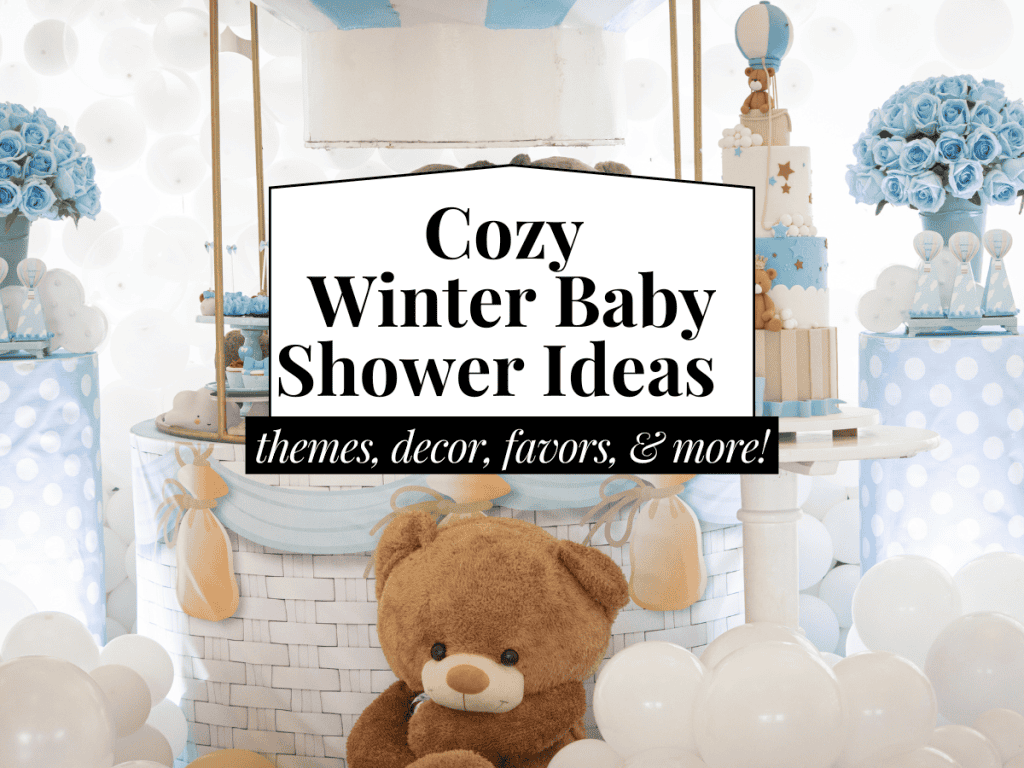 winter baby shower ideas
