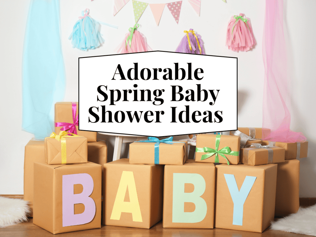 spring baby shower ideas