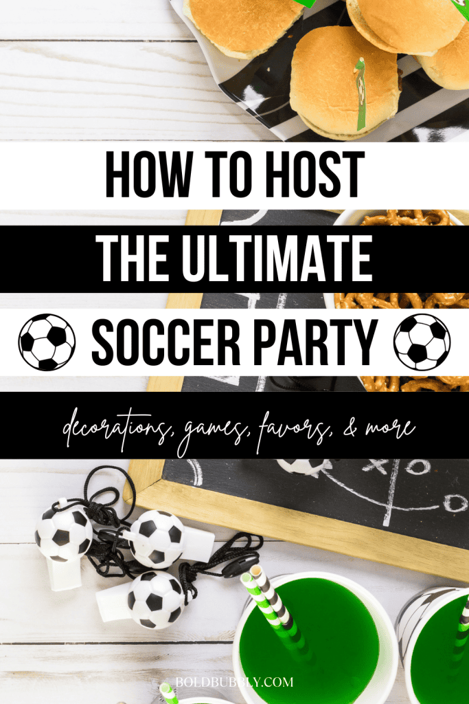 soccer party ideas decorations