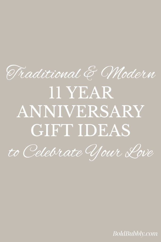 11 year anniversary gift ideas